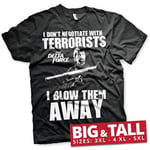 Chuck Norris - I Blow Terrorists Away Big & Tall T-Shirt, T-Shirt