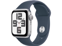 Smartwatch Apple Watch SE 2023 GPS 40mm Silver Alu Sport S/M Granatowy (MRE13QI/A)