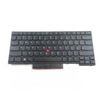 USA Black (backlit) keyboard (with trackpoint) assembly - Lenovo Thinkpad L490
