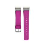 Fitbit Charge 2 Äkta Läder Klockarmband - Varm Rosa