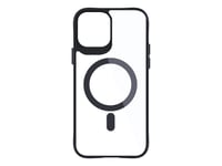 3Mk Satin Armor Magcase, Omslag, Apple, Iphone 12 Pro Max, 17 Cm (6.7"), Svart, Transparent