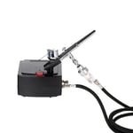 Professionell Airbrush-kit, Högtryckspistol, Kompakt design,220V EU-kontakt