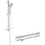 Grohe Grohtherm Euphoria Duo duschset, krom