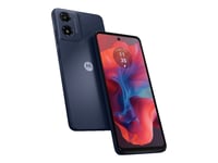 Motorola Moto G04s - 4G Pekskärmsmobil - Dual-Sim - Ram 8 Gb / Internminne 128 Gb - Microsd Slot - Lcd-Skärm - 6.56" - 1612 X 720 Pixlar (90 Hz) - Rear Camera 50 Mp - Front Camera 5 Mp - Concord Black