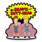 Beavis and Butt-Head Sticker, Accessories