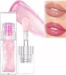 Magic Color Changing Lip Oil, Lip Glow Oil Lip Gloss Set, Transparent Lip Care,