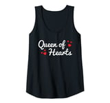 Womens Queen of Hearts King of Hearts Partner Valentine's Day Tank Top