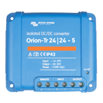 Victron Energy ORI242410110 - Orion-Tr 24/24-5A (120W), isolerad DC-DC-omvandlare, justerbar utspänning 20-30V