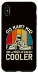 Coque pour iPhone XS Max Go Kart Kid comme un enfant ordinaire mais plus cool