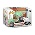 Funko POP! Star Wars: The Mandalorian - Grogu with Anzellan Droid Smith - Amazon Exclusive - Collectable Vinyl Figure - Gift Idea - Official Merchandise - Toys for Kids & Adults - TV Fans