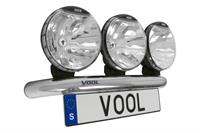 Vool VOLV50-211 Belysningspaket Voolbar Ljusbåge och NBB Alpha 225 60W Xenon (3 st extraljus)