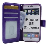 Crazy Horse Wallet iPhone SE (2nd Generation) (Lila)