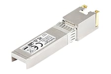 StarTech.com Cisco SFP-10GB-TC Compatible SFP+ Module, 10GBASE-T, SFP to RJ45 Cat6/Cat5e, 10GE Gigabit Ethernet SFP+, RJ-45 (Copper) 30m, Cisco Firepower, ASR1000, ASR9000, 10Gbps SFP+ - Lifetime Warranty (SFP10GBTCST) - SFP+ transceiver modul - 10GbE