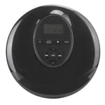 Portable CD Player, USB LCD Personal Multimedia MP3 CD Player with Stereo Earphones Support AV Input, TV Output, Memory Card Birthday for Adult Children.