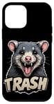Coque pour iPhone 12 mini Opossum ou opossum créature nocturne drôle, poubelle hurlante