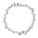 Georg Jensen MOONLIGHT GRAPES Halsband Silver SM