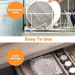 5-Layer Dehydrator Rack Stainless Steel Stand Accessories For Air Fryer UK