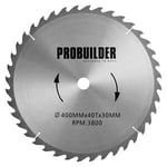 ProBuilder Sagblad til vedkappsag 400x30mm 40 tenner
