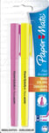 Paper Mate Fluo Accent Highlighter Pen Chisel Tip 1.5/3.5mm - Yellow/Pink (Pack of 2)