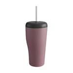 Georg Jensen Sky termoskopp med sugrör 40 cl Rosa