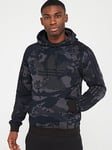 adidas Originals Men's Camo Hoodie - Camo, Black/Print, Size Xl, Men