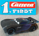 Jackson Storm Carrera First 1st Disney Pixar Cars #20 Slot Car 1:50 Brand New