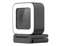 Hikvision Turbo HD Live DS-UL2 - Webcam - couleur - 2 MP - 1920 x 1080 - 1080p - montage M8 - Focale fixe - audio - USB-C - MJPEG, YUV2 - CC 5 V