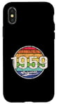 iPhone X/XS Classic 1959 Year Original Retro Vintage Birthday Est 1959 Case