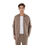 Ciszere Quincy Linen Overshirt Brun