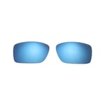 Walleva Ice Blue Polarized Replacement Lenses For Oakley Conductor 6 Sunglasses