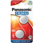 PANASONIC Cr2032 2-p Panasonic Litium 3v