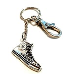 Converse Trainer Shoe Boot Keychain Bag Charm Key Ring Hippy Boho High Tops Sneaker Skateboarder Gift