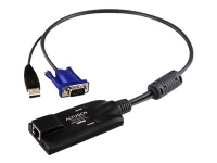 ATEN KA7570 USB KVM Adapter Cable - Tangentbords-/video-/muskabel - RJ-45 (hona) till USB, HD-15 (VGA) (hane) - för ALTUSEN KH1508A, KH1516A, KH2508A, KH2516A