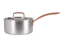 Pepper Kastrull med lock 18 cm / 2.3 liter - Rostfri 100% satin finish