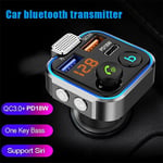 Adapter Car Accessories Bluetooth Car Charger Car FM Transmitter USB Charger