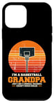 iPhone 12 mini Grandpa Basketball Player Hoop Basket Grandfather Case