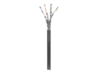 Goobay - Bulkkabel - 100 M - Sftp, Pimf - Cat 6 - Halogenfri, Utomhus, Rund, Fast