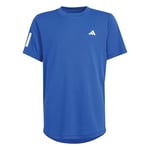 adidas Boys Boys Club Tennis 3-Stripe T-Shirt, 11-12 Years