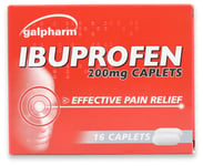 Galpharm Ibuprofen 200mg 16 Caplets