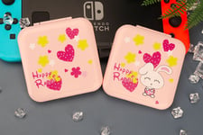 Switch Card Box Nintendo Switch Game Card Storage Box Switch Theme Card Box-K060 Bunny-Pink-Joy1381