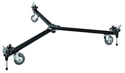 Manfrotto 127 Video Dolly with 3-Inch Wheels - Replaces 3127,Black
