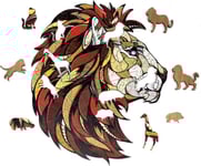Wooden 2D Jigsaw Puzzle Lion