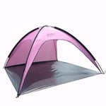 MARKOO Fishing Picnic Beach Tent Foldable Travel Camping Tent with Bag UV Protection Beach Tent/summer beach tent,Pink,CHINA