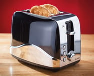Judge 2-Slice Multipurpose Toaster with Defrost, Reheat Auto Pop-Up & High Lift