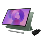 Lenovo Idea Tab Pro 8GB 128GB Wifi - Luna Grey + Pen, Charging Adaptor & Folio Green MediaTek Dimensity 8300-processor 3,35 GHz , Android 15 or Later, 128 GB UFS 3.1