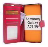 Crazy Horse Wallet Samsung Galaxy A53 5G (A536B) (Hotpink)