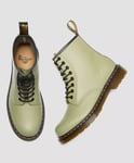 NEW ON BOX!! Dr Martens 1460 Pale Olive Smooth LEATHER Boots Size UK 11