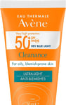 Avène Very High Protection Cleanance SPF50+ Sun Cream for Blemish-Prone Skin 50M
