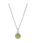 Orphelia 'Bristol' WoMens 925 Sterling Silver Pendant with Chain - ZH-7579/G - One Size