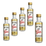 5X Still Spirits Top Shelf Dry Gin Essence Flavours 2.25L